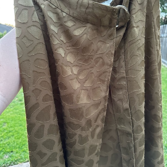 ASOS Green Midi wrap skirt ✨ - Picture 5 of 6